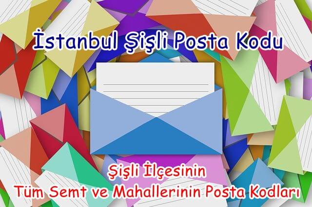 İstanbul Şişli Posta Kodu